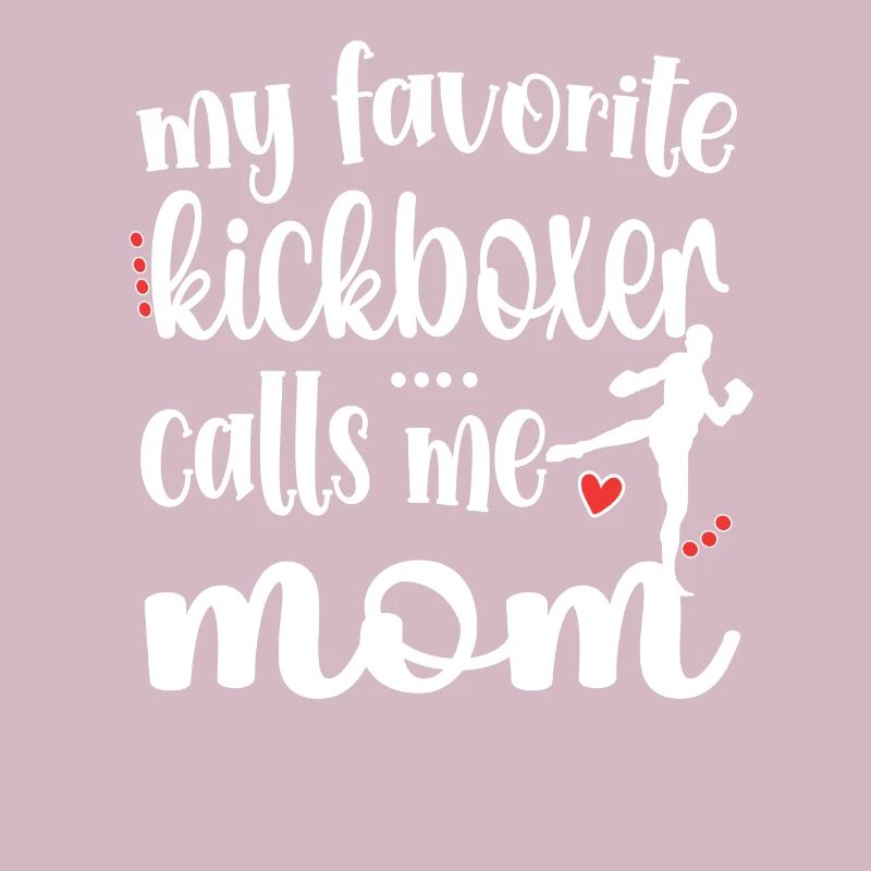 Kickbox-Mama Stolze Kickbox-Mutter Kickboxer Mama