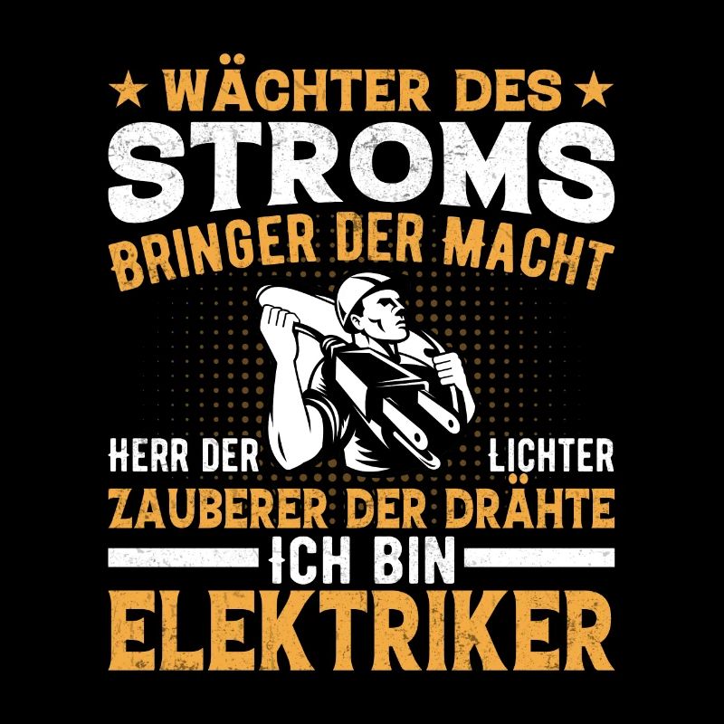 Wachter des Stroms Elektriker