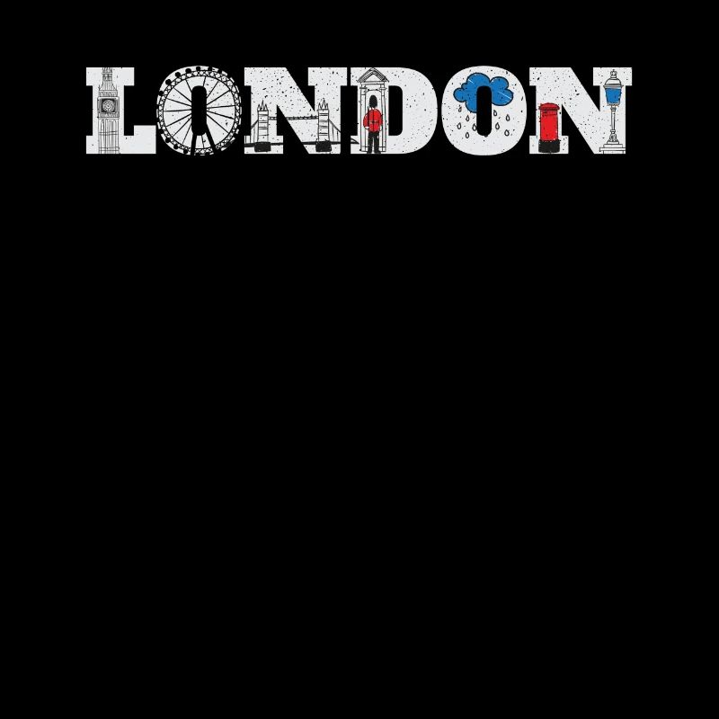 Souvenir du logo de la skyline de Londres