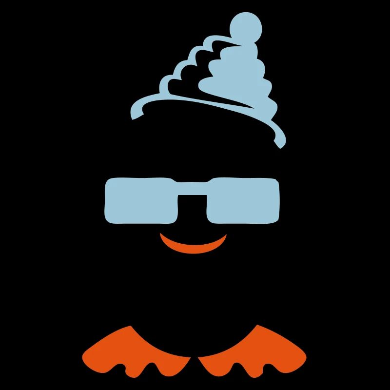 pingouin sourire intello expression bonnet