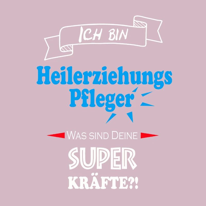 Heilerziehungspfleger Design Superkräfte Beruf