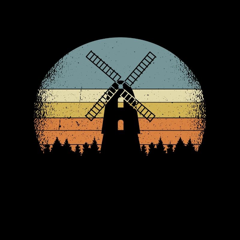 Windmill Netherlands Wind Energy Sustainable