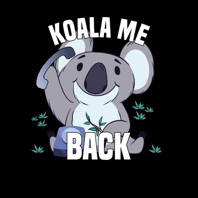 Koala me Back - Koala ours avec téléphone