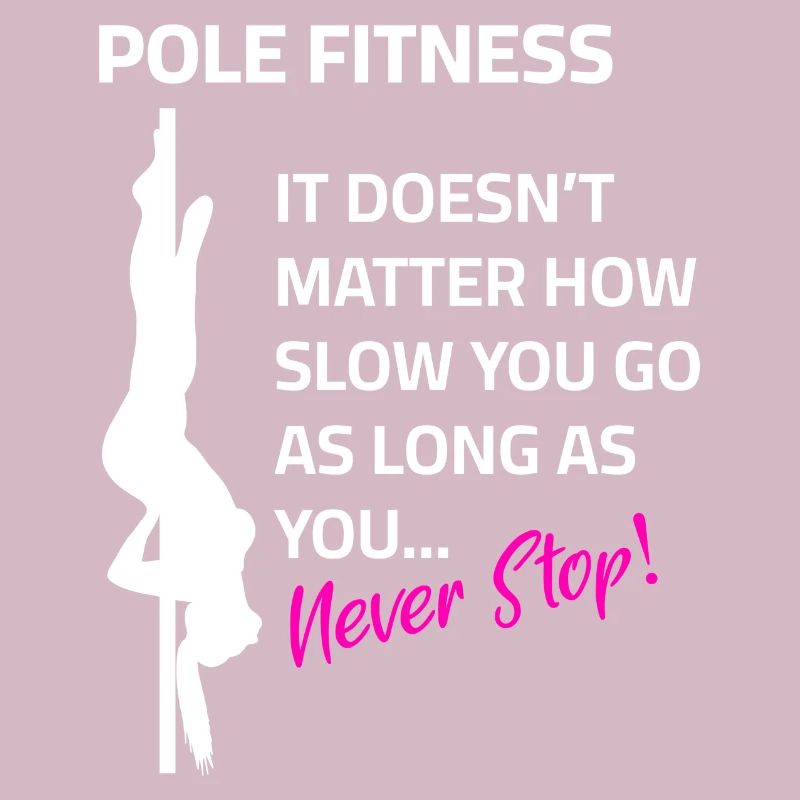 Pole Dance Sprüche tanzen lernen Silhouette Tänzer