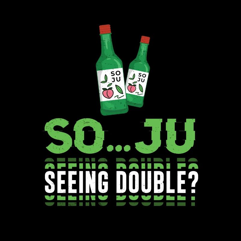 So... Ju Seeing Double? Boisson d'alcool coréenne