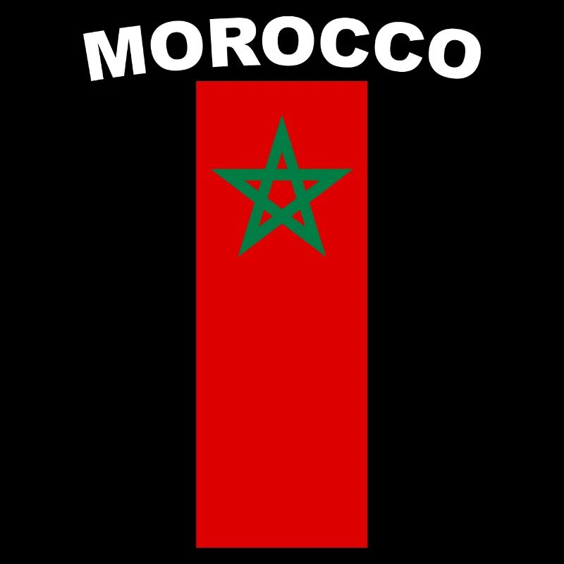 Morocco AlMaghrib Moroccan Flag