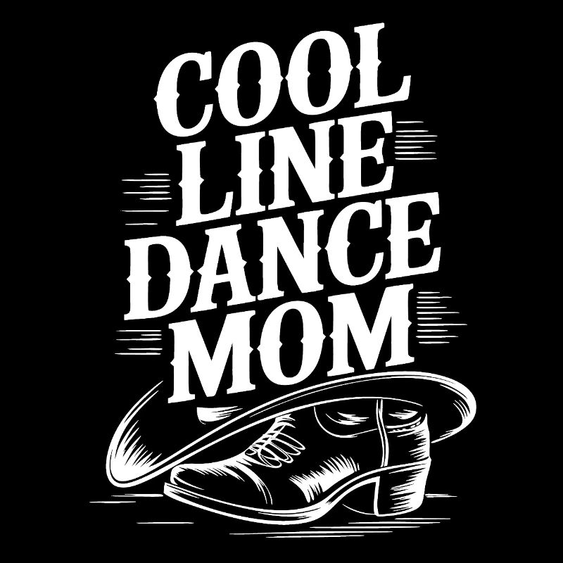 Line Dance Mom – Bold Vintage Font
