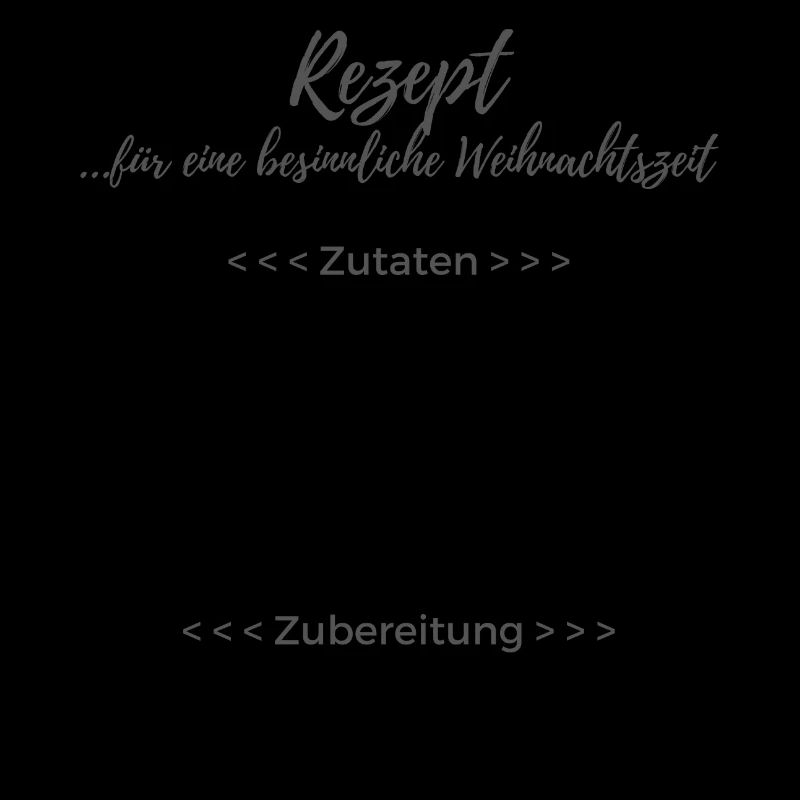 Weihnachtsrezept