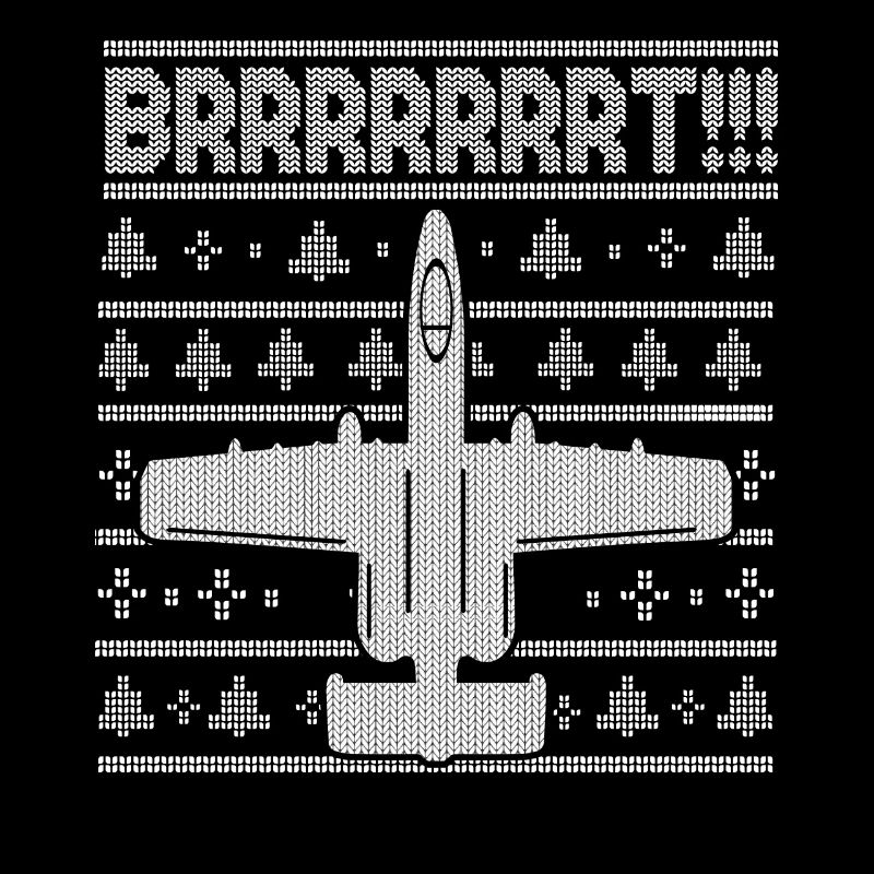 A-10 Warthog Ugly Christmas A10 Thunderbird Brrrrt