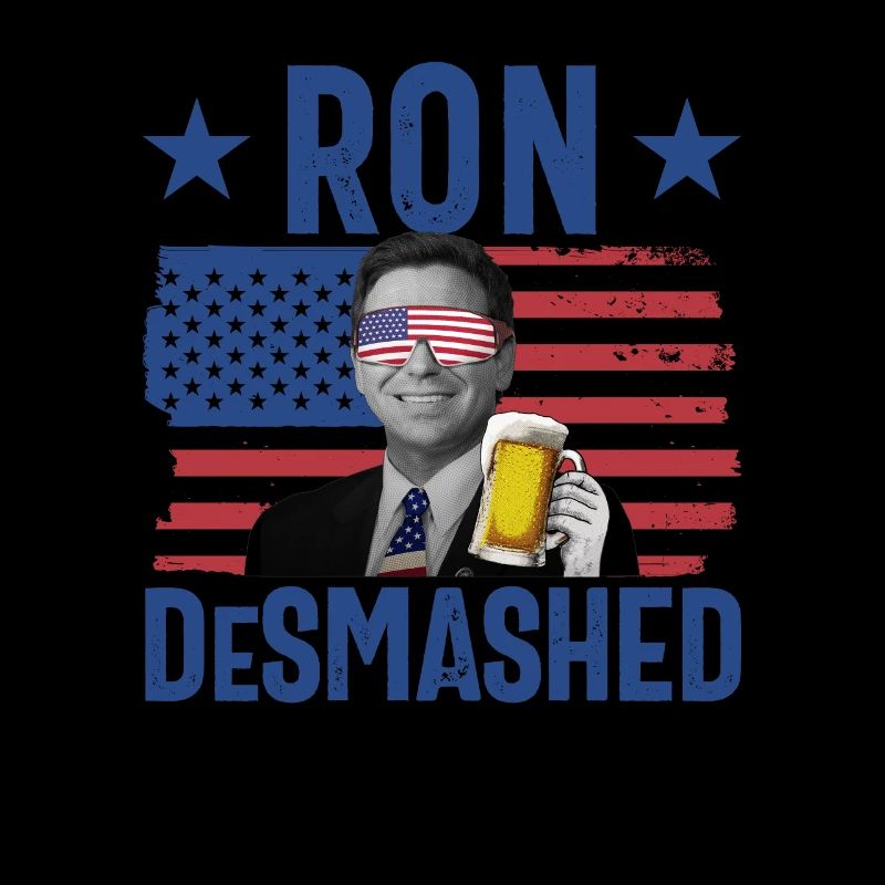 Ron Desmashed betrunkener Pr�sident DeSantis 4. Ju