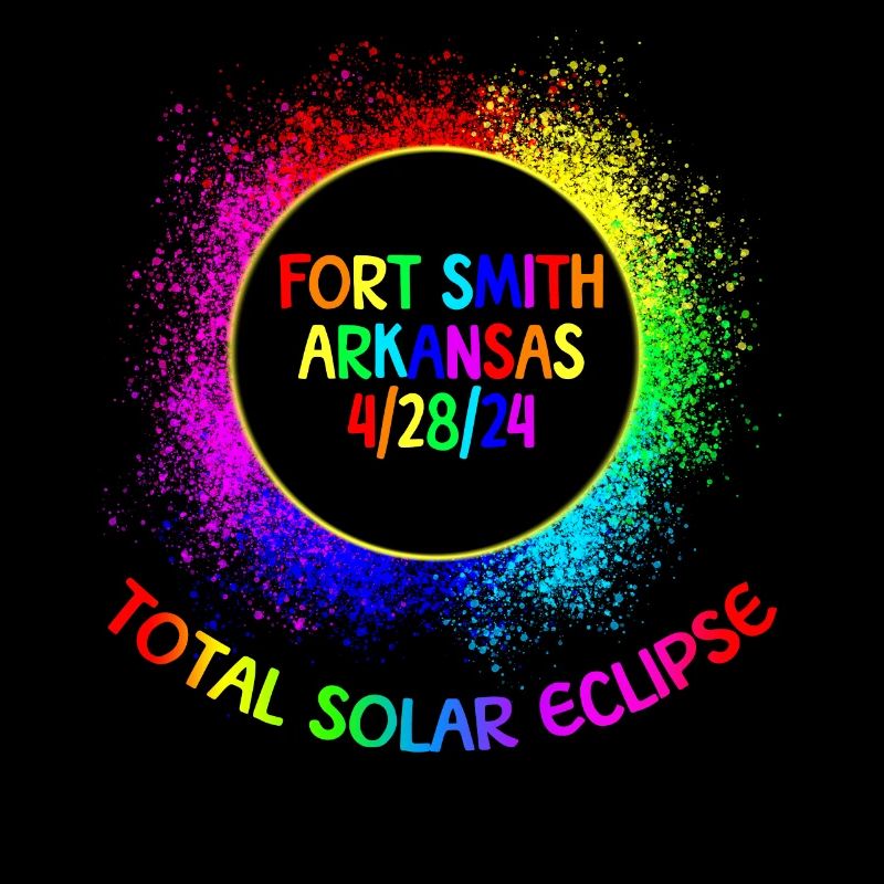 Total Solar Eclipse Fort Smith Arkansas 28.04.24Ki