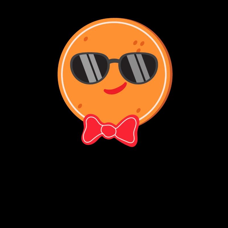 Lebkuchen Mann Emoticons cooler Lebkuchenlustige E