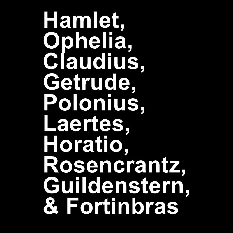 William Shakespeare Hamlet Charaktere ShakespeareW