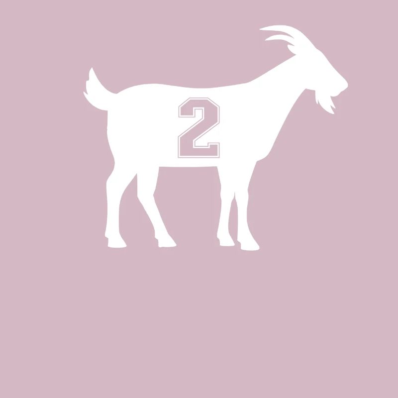 Ziege 2 G.O.A.T. Nummer zwei Ziege