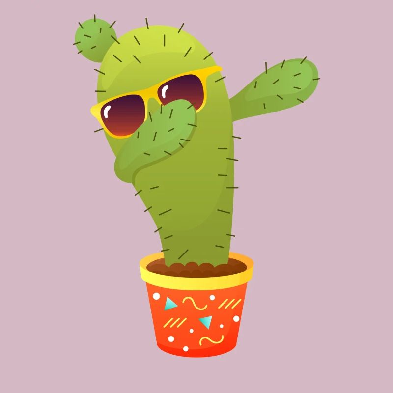 Dabbing Cactus Dab Dance