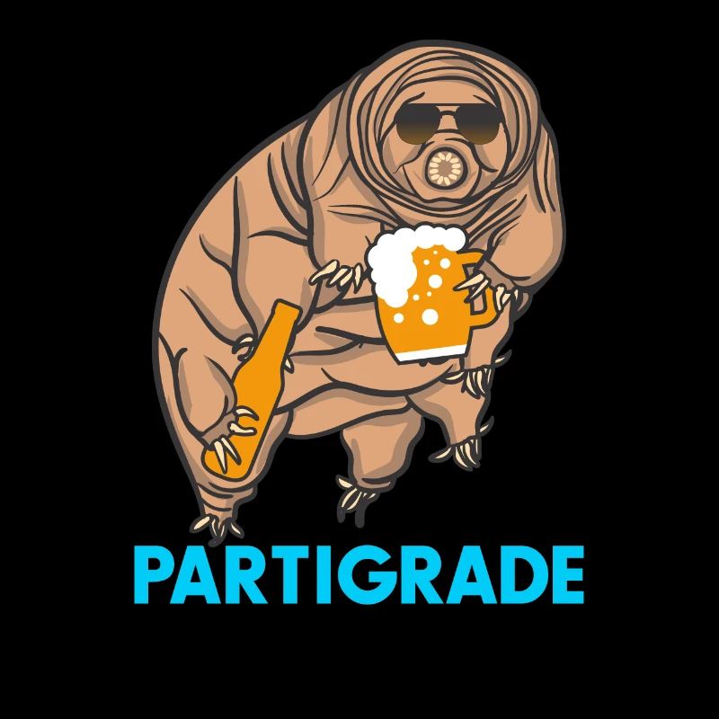 Partigrade - Tardigrade drôle