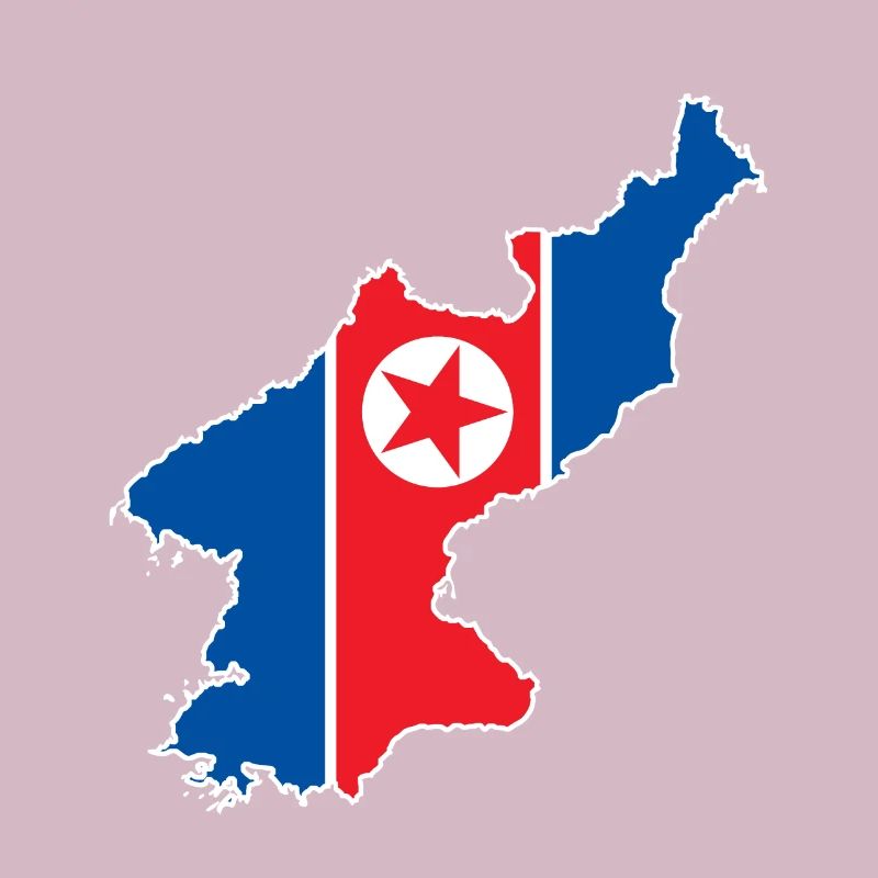 Corée du Nord Corée du Sud Drapeau Corée Cadeau