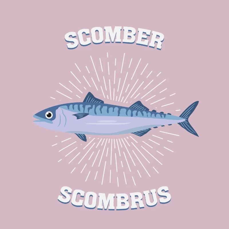 Scomber scombrus Mackerel Gift Saltwater Fish