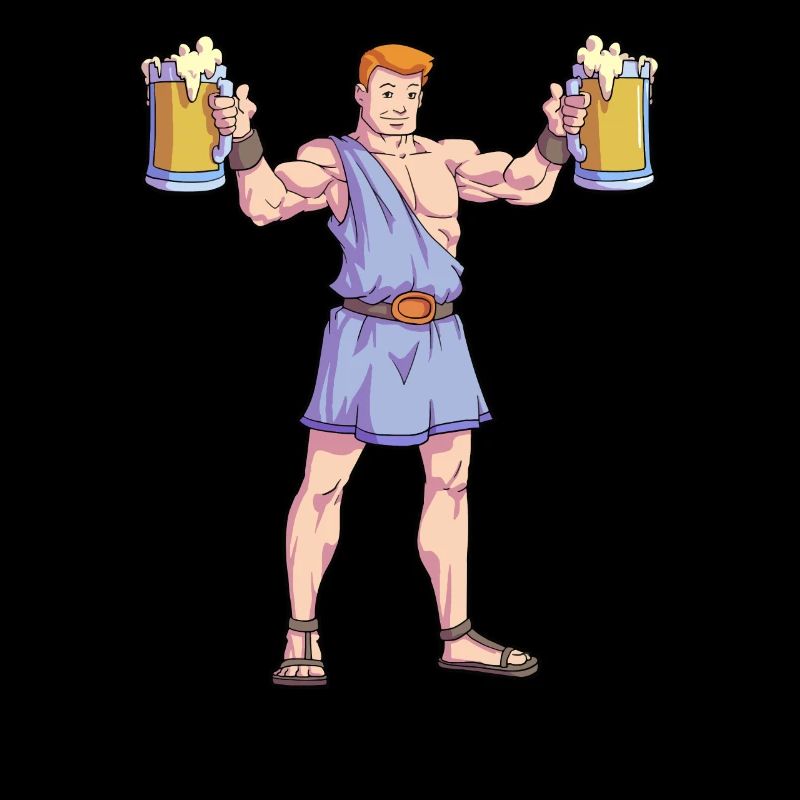 Bierkules - Herkules avec 2 baptêmes de bière