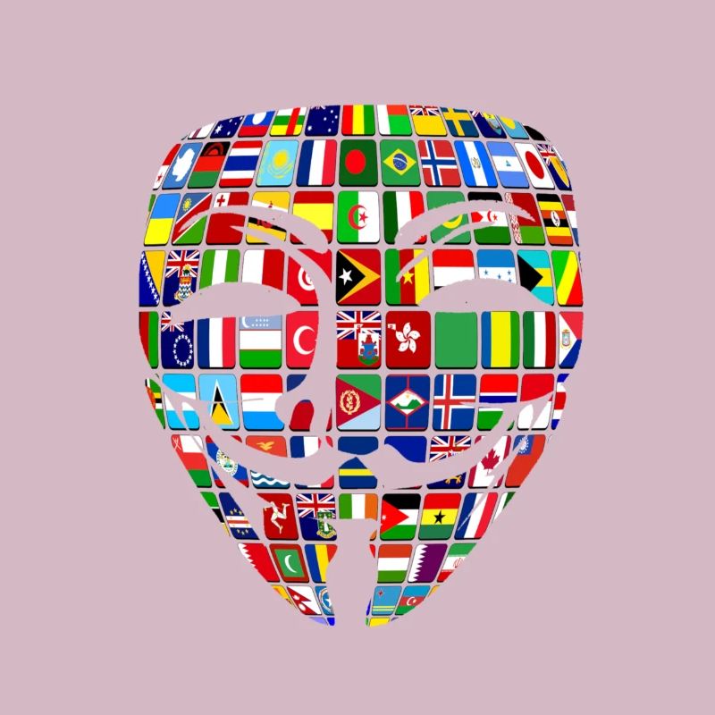 Anonymous world hacker Wikileaks Vandetta