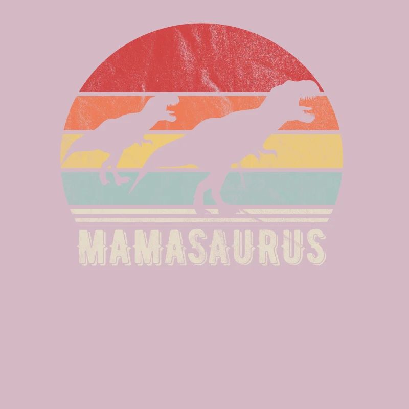 Retro Mamasaurus Mama Dino Saurier Geschenk