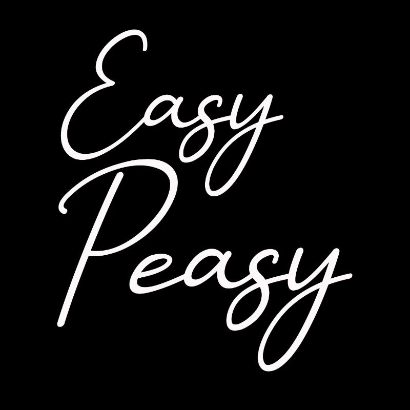 Easy Peasy - very simple and easy