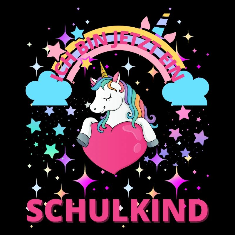 Ich bin jetzt ein Schulkind - Einhorn