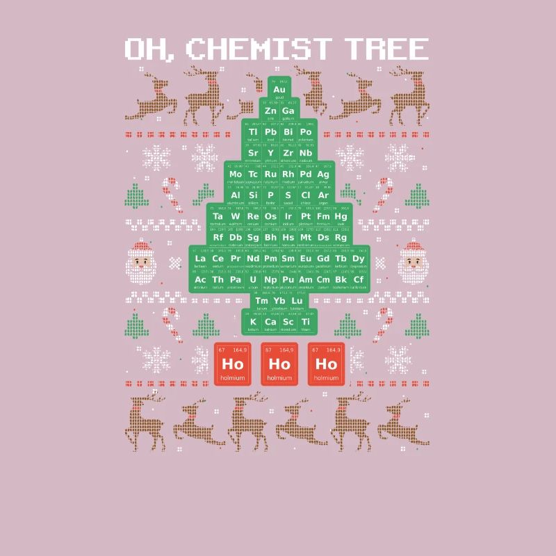 Oh Chemist Tree Joyeux Noël moche
