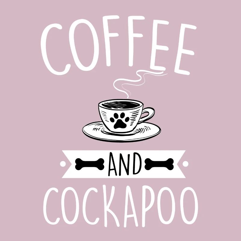 Cockapoo Et Café Cockerpoo Maman Papa Amant