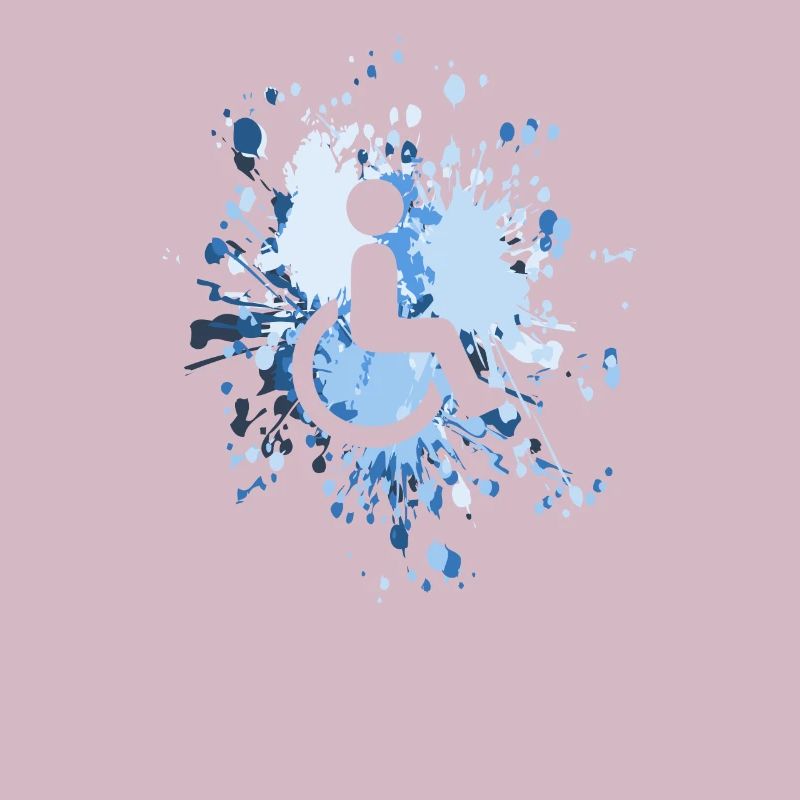 Handicap Icon Color Splash