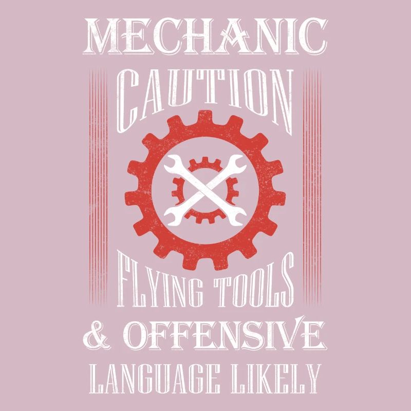 Flying Tools & Offensive Language Likely Mechanic