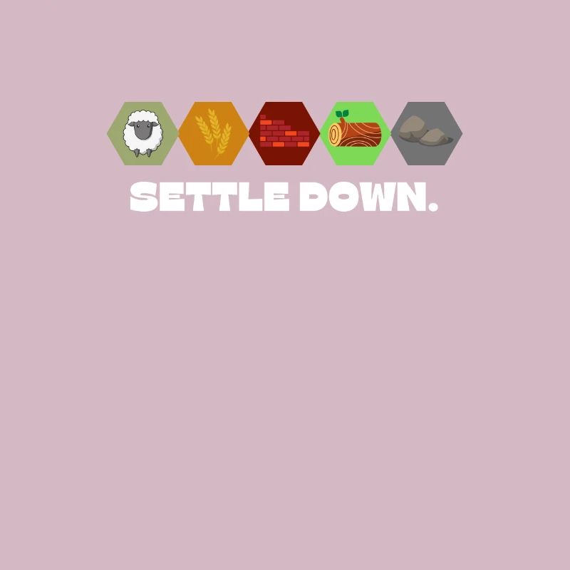 Settle Down Board Game Night Vintage Retro Gaming