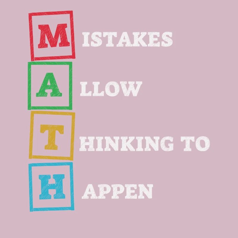 Mistakes Allow Thinking To Happen School Math