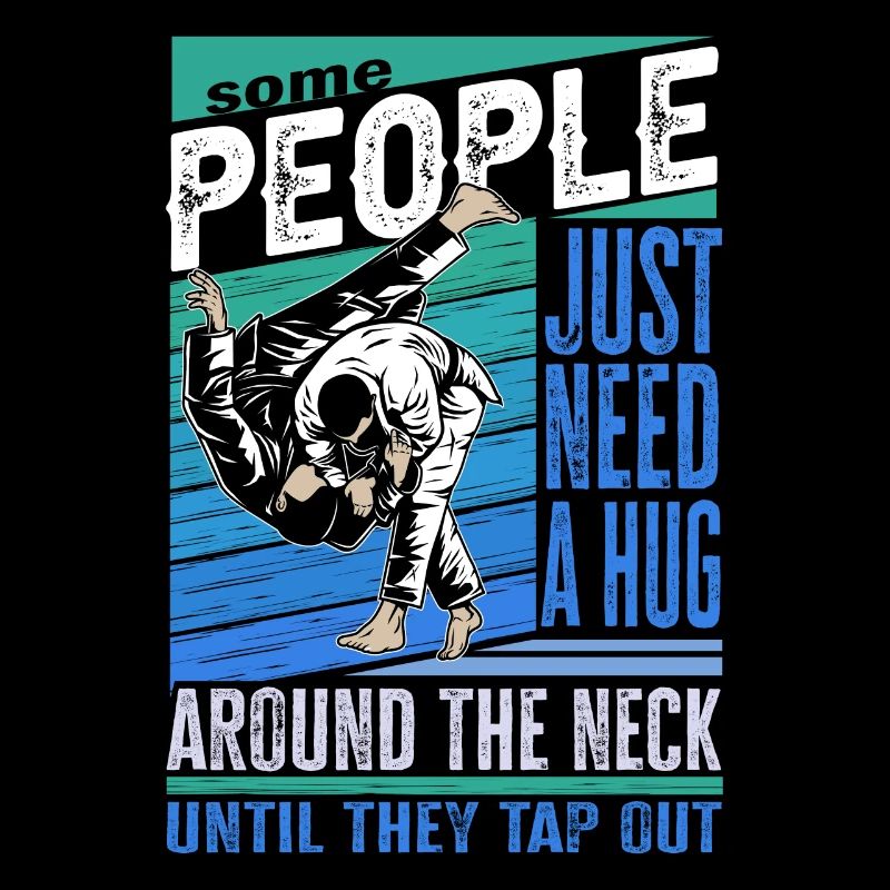 Some People Just Need A Hug Cage Fighter