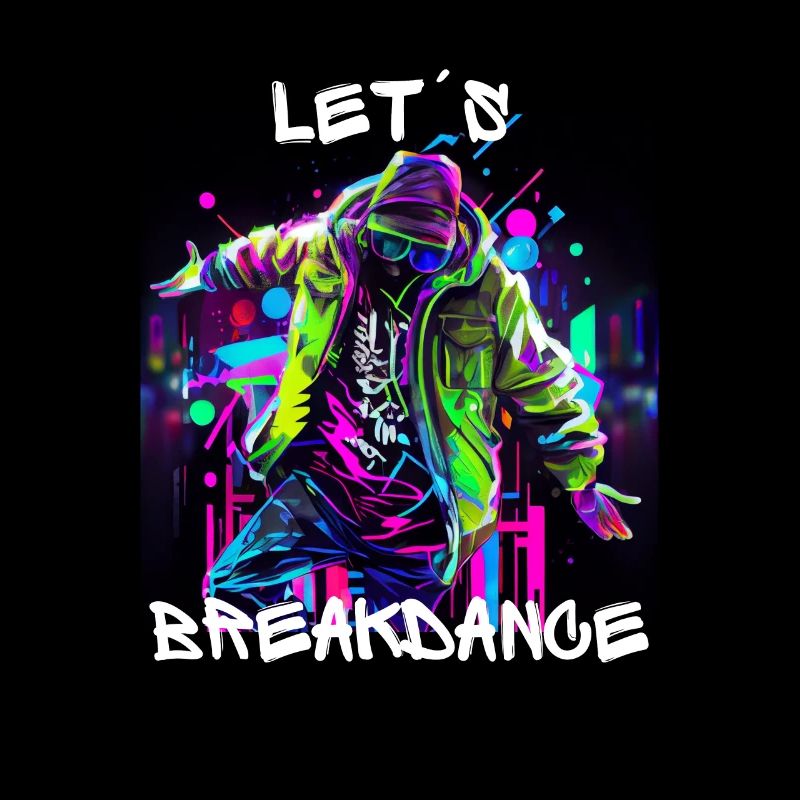 Man dances breakdancing on the street in