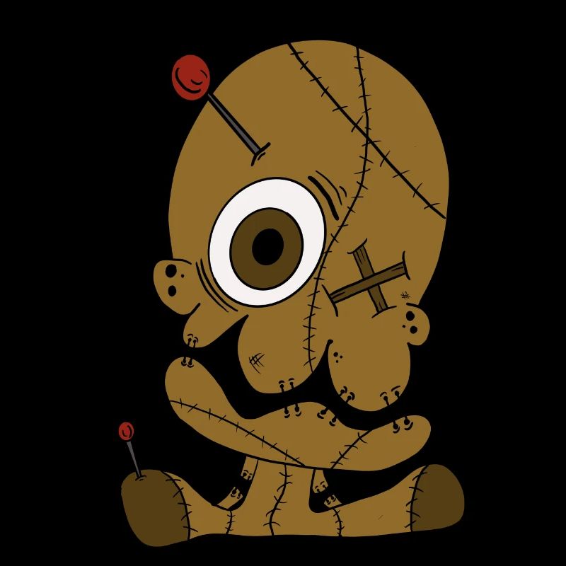 Voodoo Doll Comic Creepy