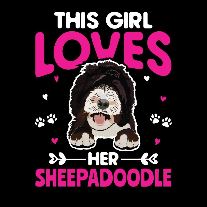 Sheepadoodle Doodle Hund