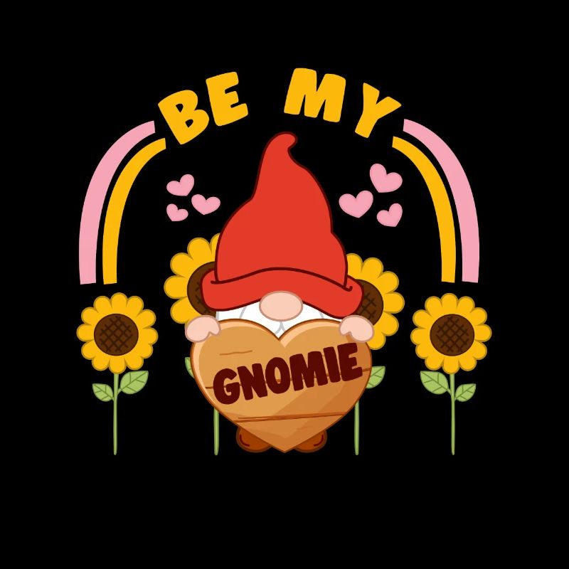 Be My Gnomie Yard Garden Gnome Gift Idea