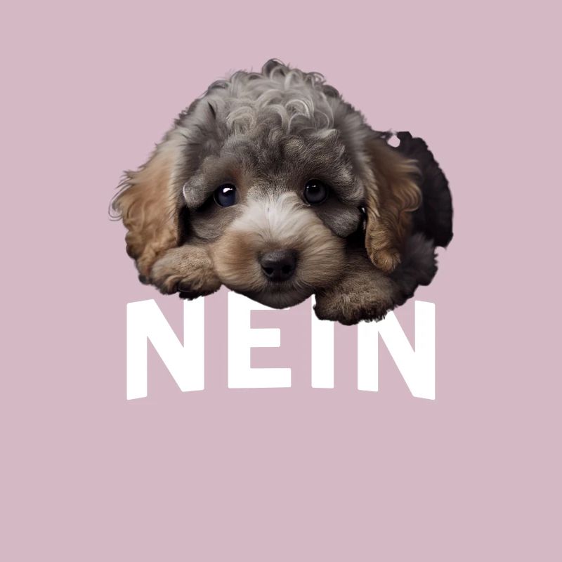 Statement Pudel, Nö Fun, Einfach Nö, Nein