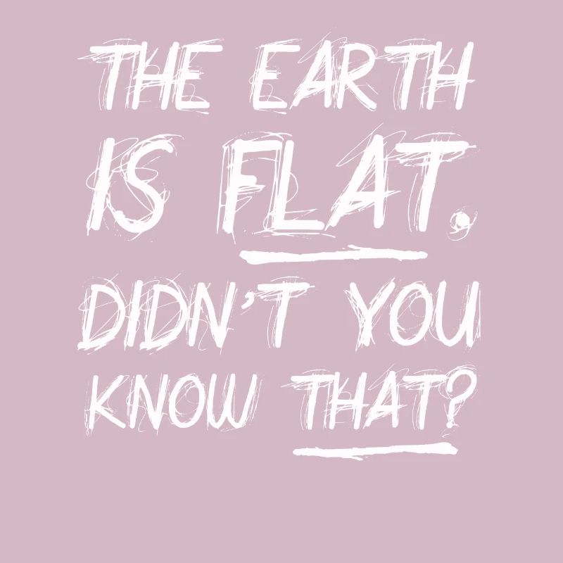 The Earth Is Flat Didn't You Know That?