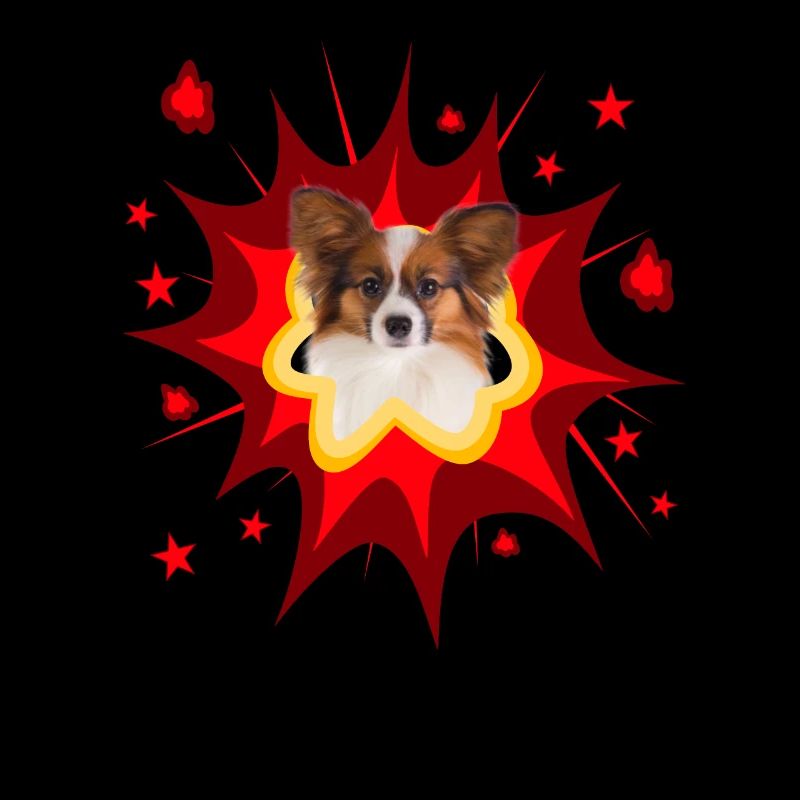 Conception de chien comique - Pow - Chihuahua