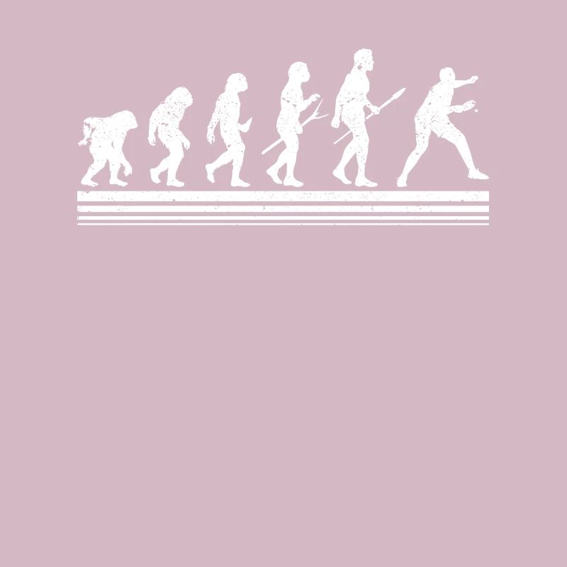 Ping Pong Human Evolution Table Drôle