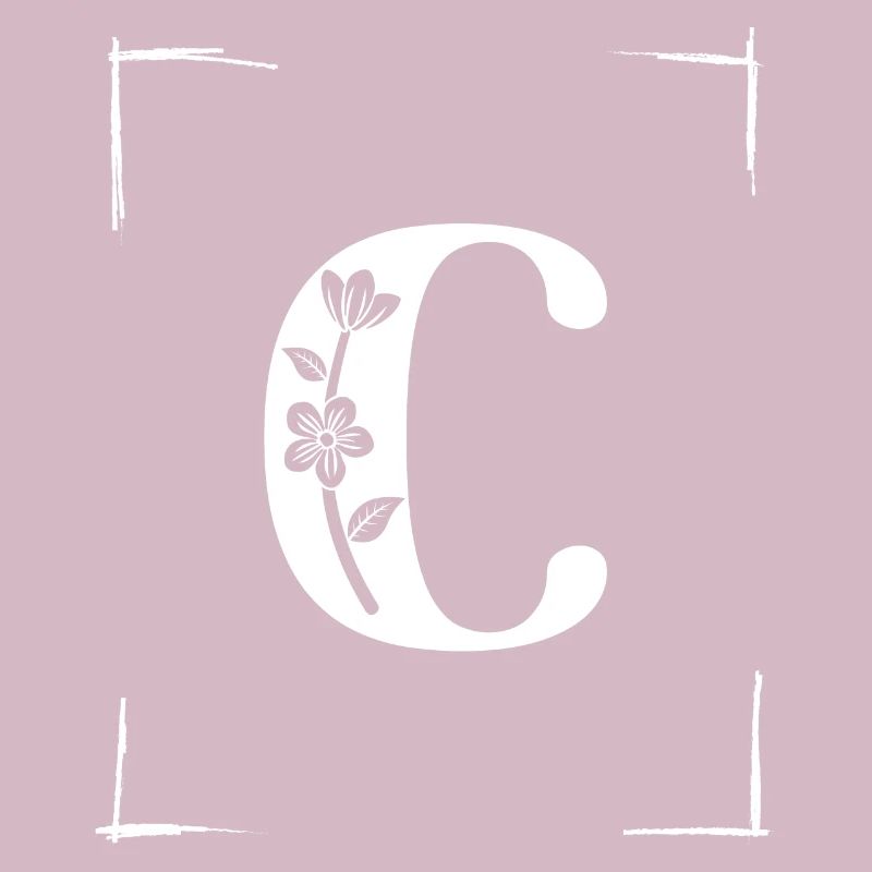 letter C initial