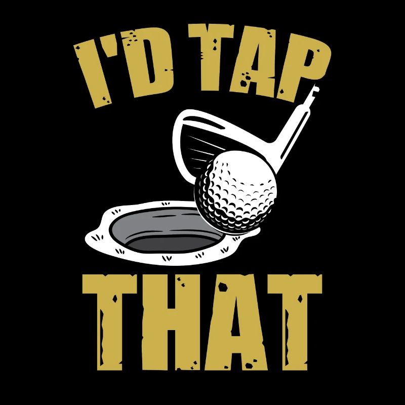 Funny Golf Player Golfer
