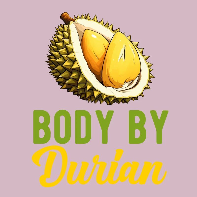 Durian Fruit Lover Funny Durio Zibethinus Men