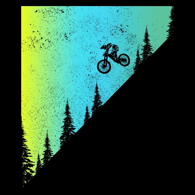 Mountainbike MTB Downhill Biker Geschenk