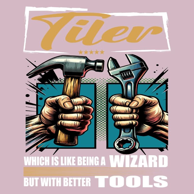 Tiler Profession Saying Worker