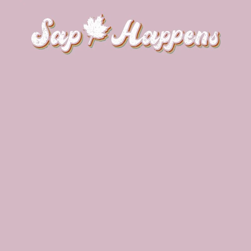 Maple Syrup Tree Tapping Funny Autumn