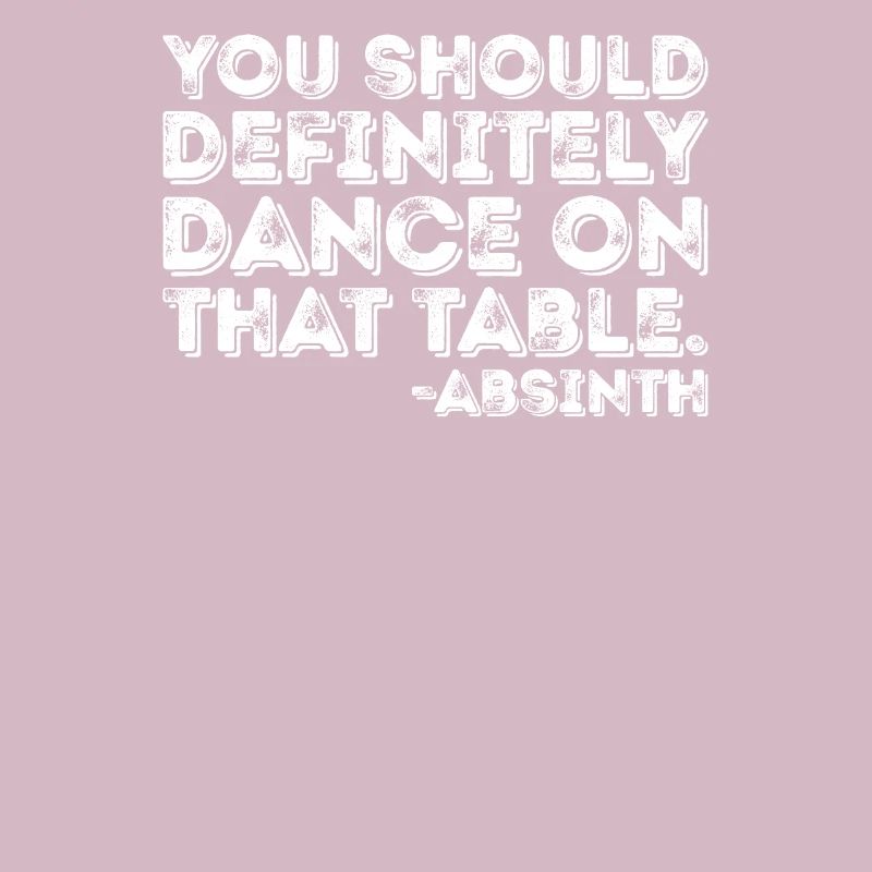 Vous devriez absolument danser sur cette table d’absinthe