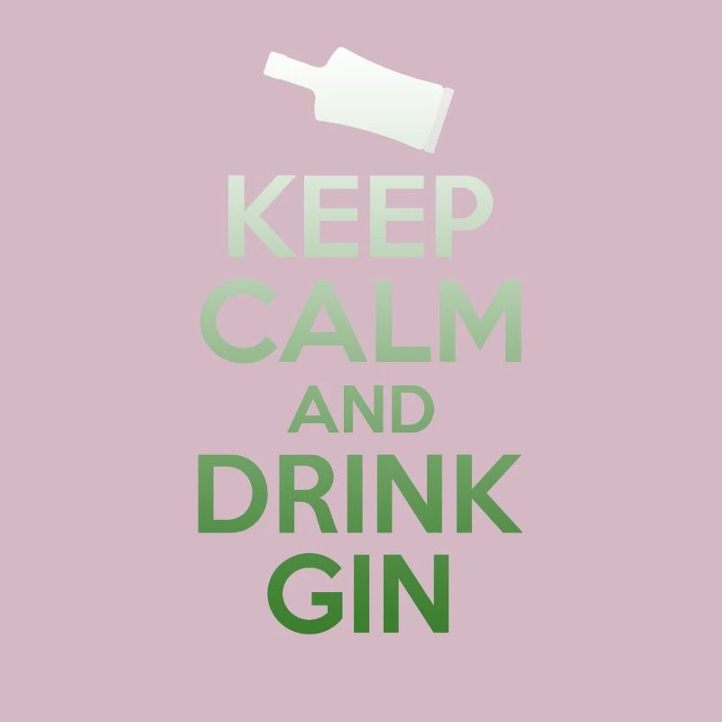 Keep Calm And Drink Gin T-Shirt - Funny Drinking